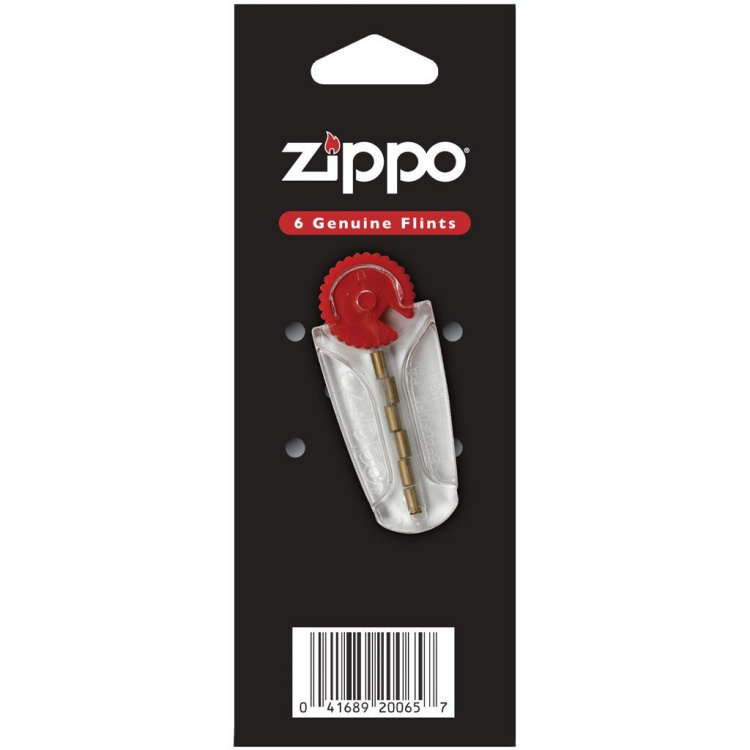 Replacement Flints for Zippo petrol lighters and similar, 6 pieces, Zippo