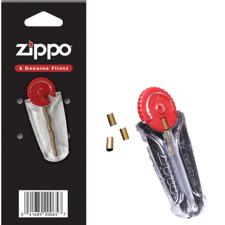 Replacement Flints for Zippo petrol lighters and similar, 6 pieces, Zippo