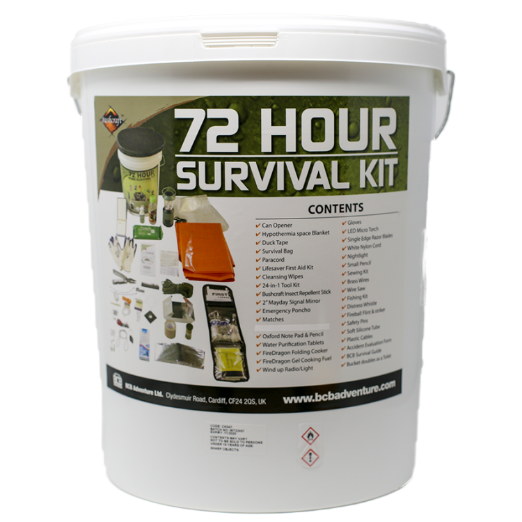 72 Hour Home Survival Kit, BCB