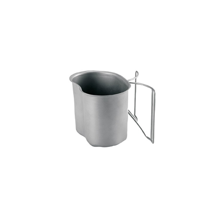GI Style Stainless Steel Canteen Cup, 1 L, Rothco