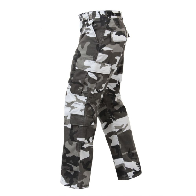 Vintage Camo Paratrooper Fatigue Pants, Rothco