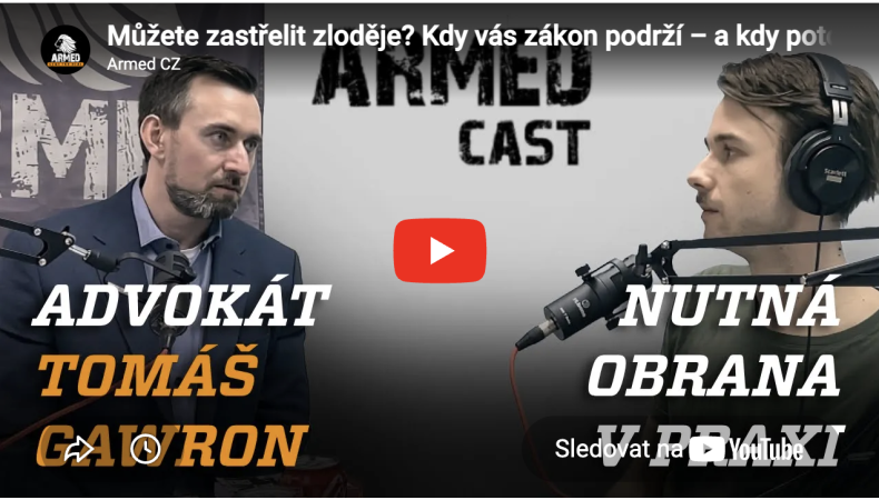 Armedcast, 3.díl | ARMEDCAST s advokátem Gawronem: Můžete zastřelit zloděje? Nutná obrana v praxi