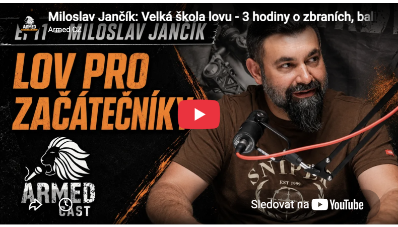 Armedcast, 11.díl | Moderní myslivost a game management s Mílou Jančíkem
