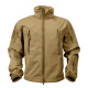 Special Ops Tactical Soft Shell Jacket, Rothco, Coyote, L