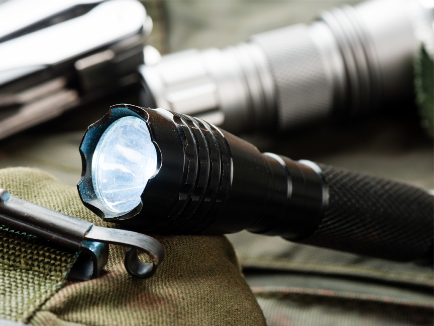 EDC svítilna