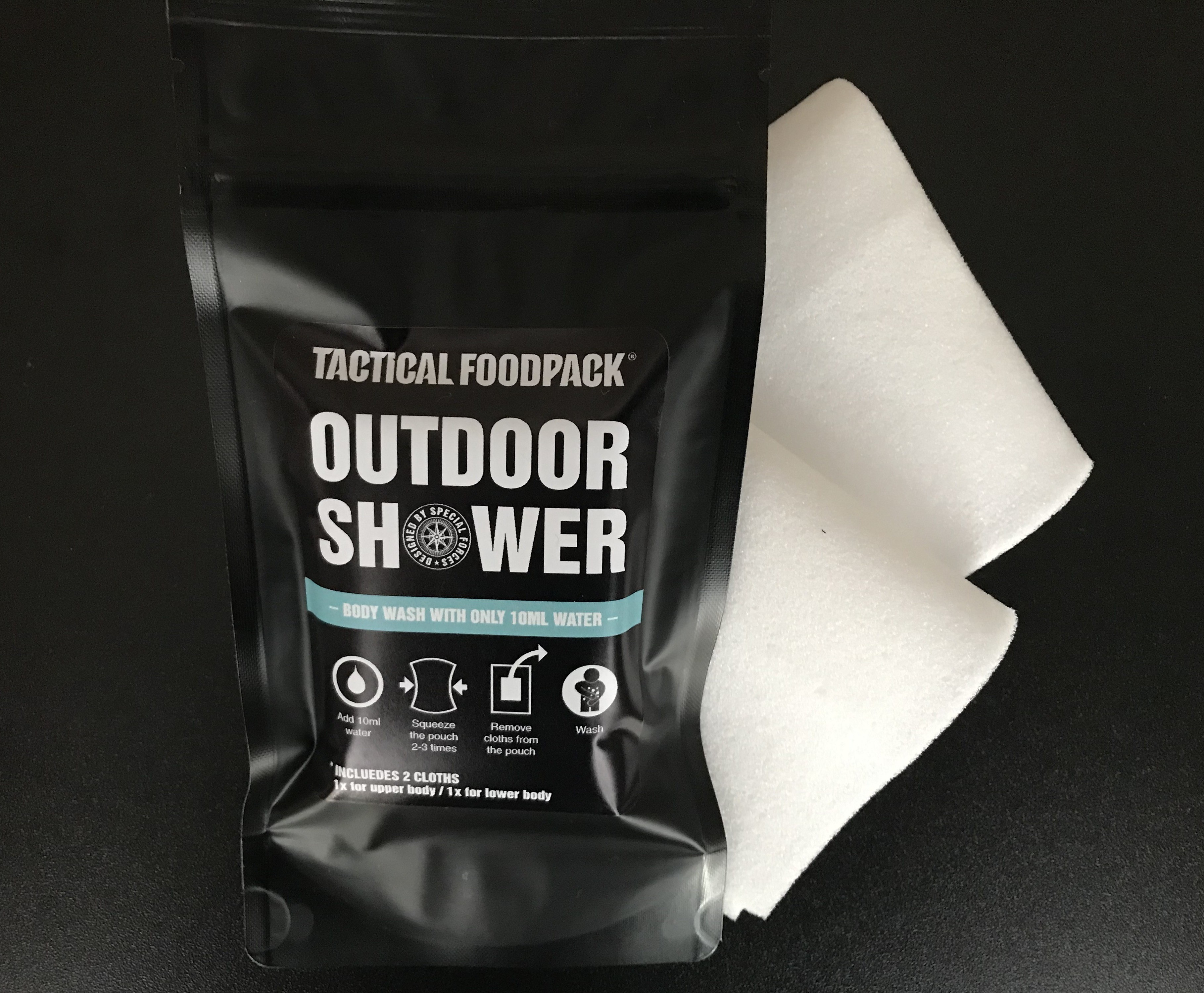 Tactical Foodpack Shower Outdoor Camping Military Dusche Hygiene 